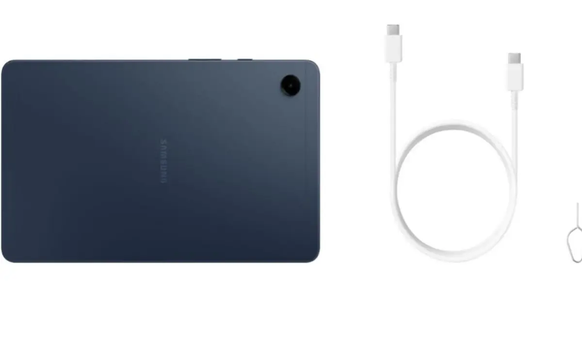 Samsung galaxy tab A9 and A9 plus box contents 