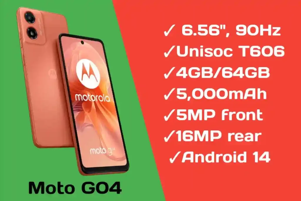 Moto G04 Specifications