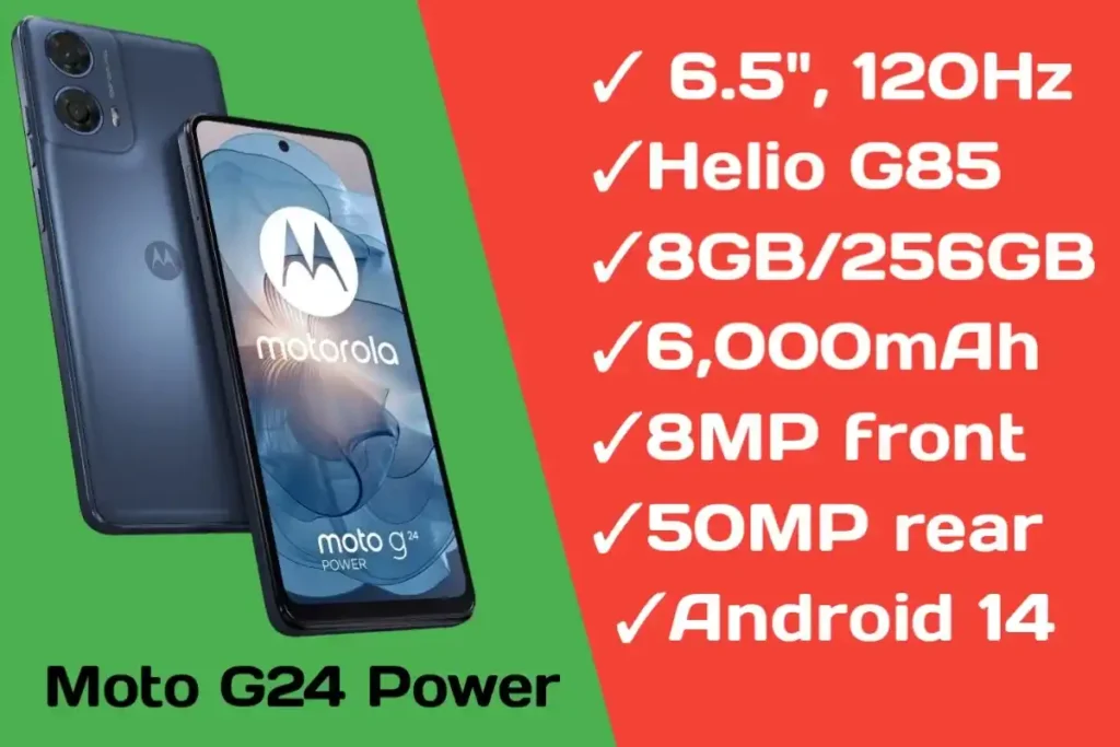 Moto G24 power Specifications