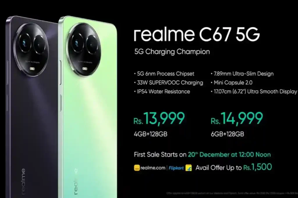Realme C67 5G : Price