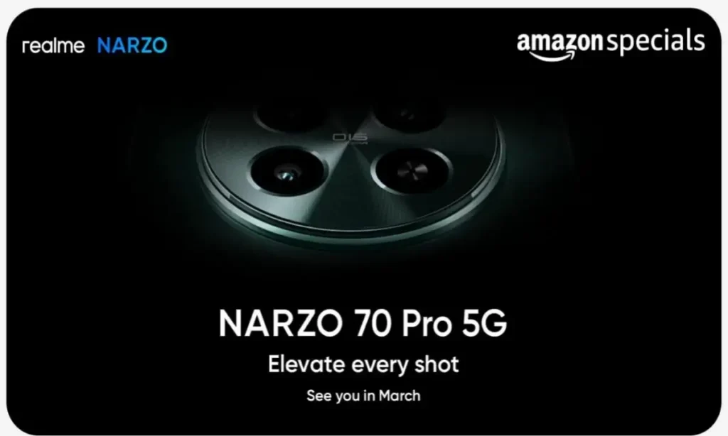 Realme Narzo 70 Pro Amazon teaser image 